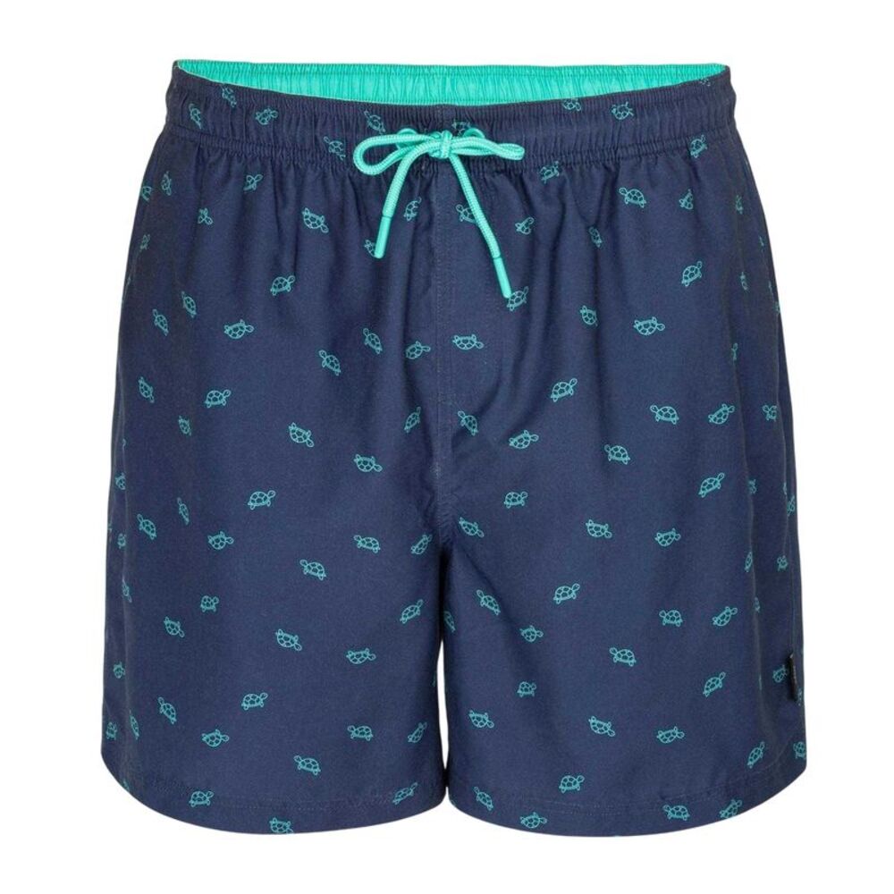 Hot Tuna Mens Turtle Swim Shorts / Navy